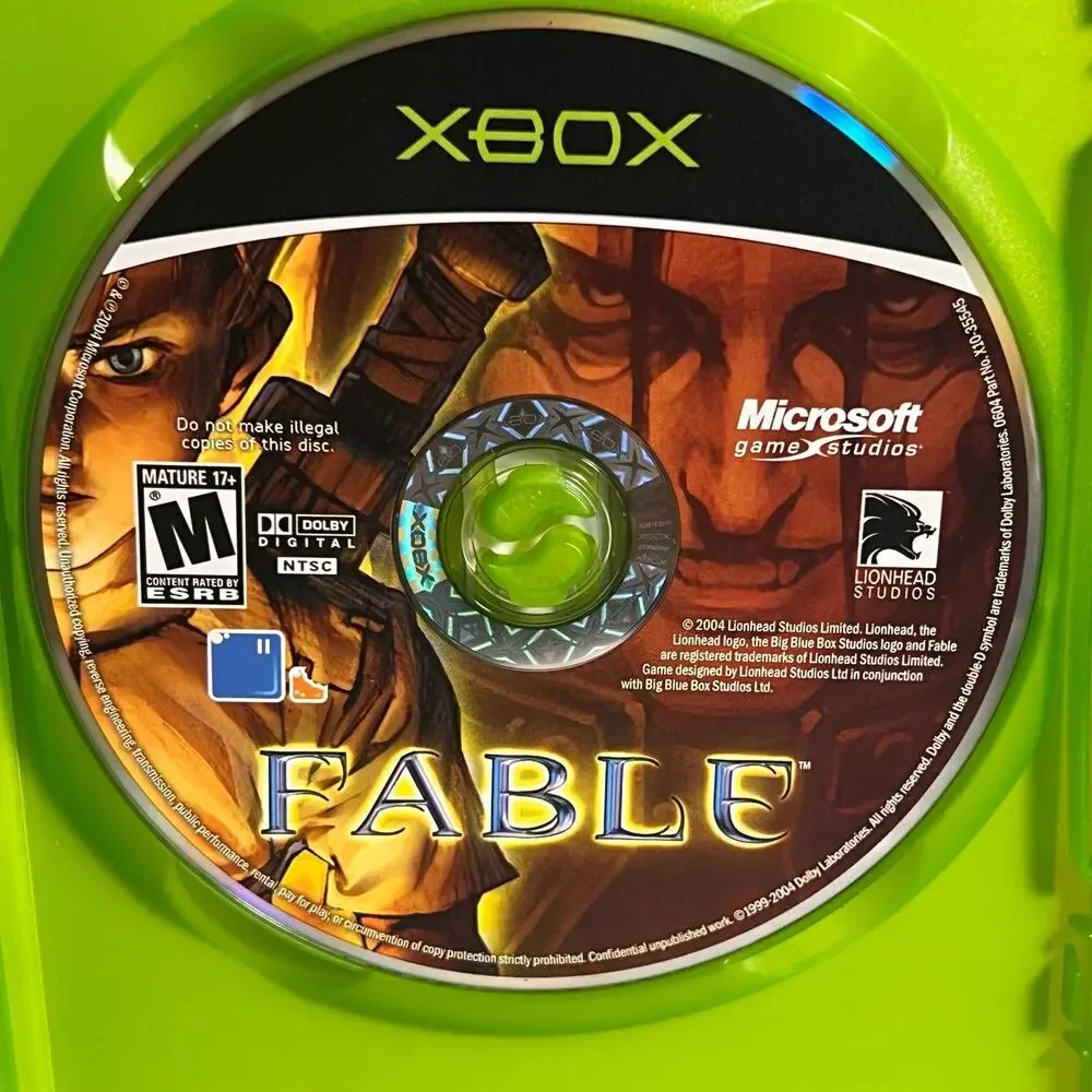 Fable‎ (Microsoft Xbox, 2004) - Complete w/ Manual